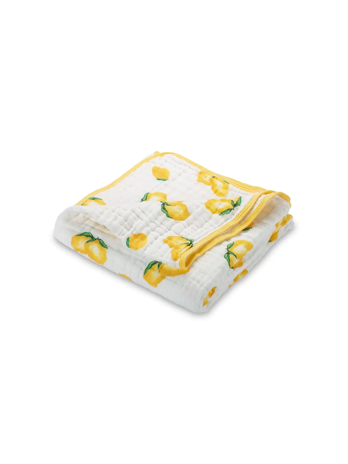 LollyBanks Main Squeeze Lemon Muslin Quilt for Babies Toddlers & Kids
