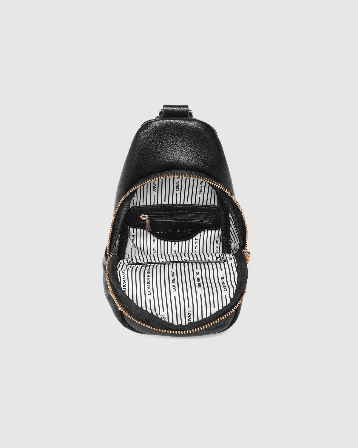 LOUENHIDE Bella Sling Bag in Black