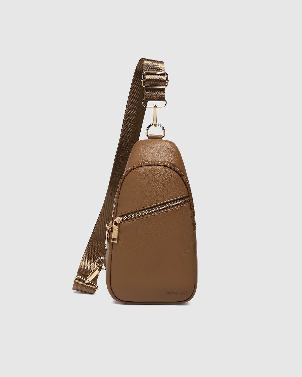 LOUENHIDE Bella Sling Bag in Caramel