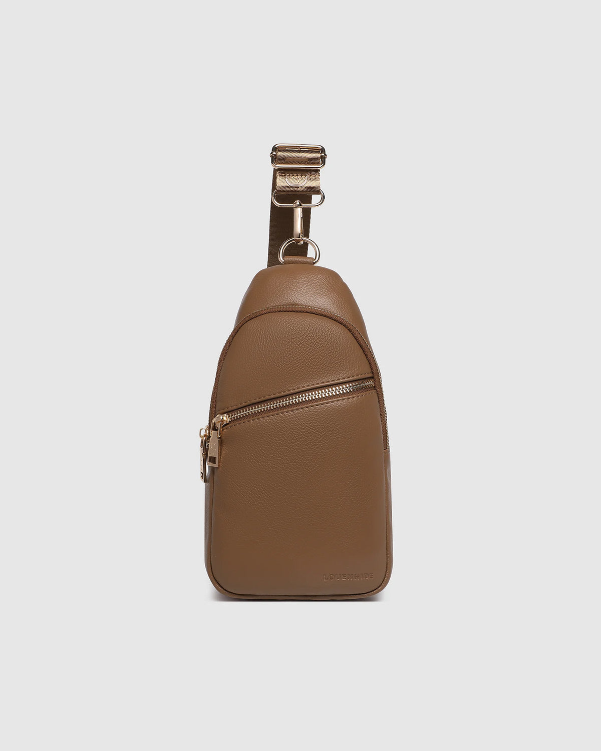 LOUENHIDE Bella Sling Bag in Caramel