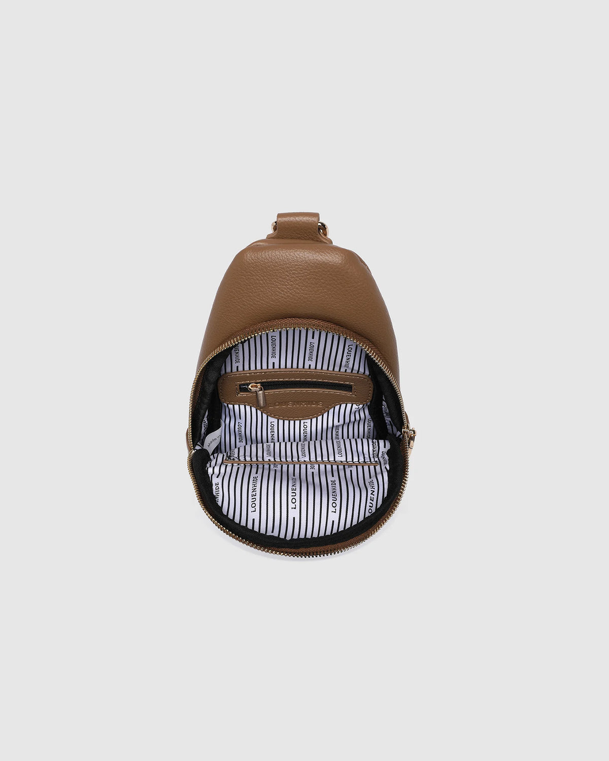 LOUENHIDE Bella Sling Bag in Caramel