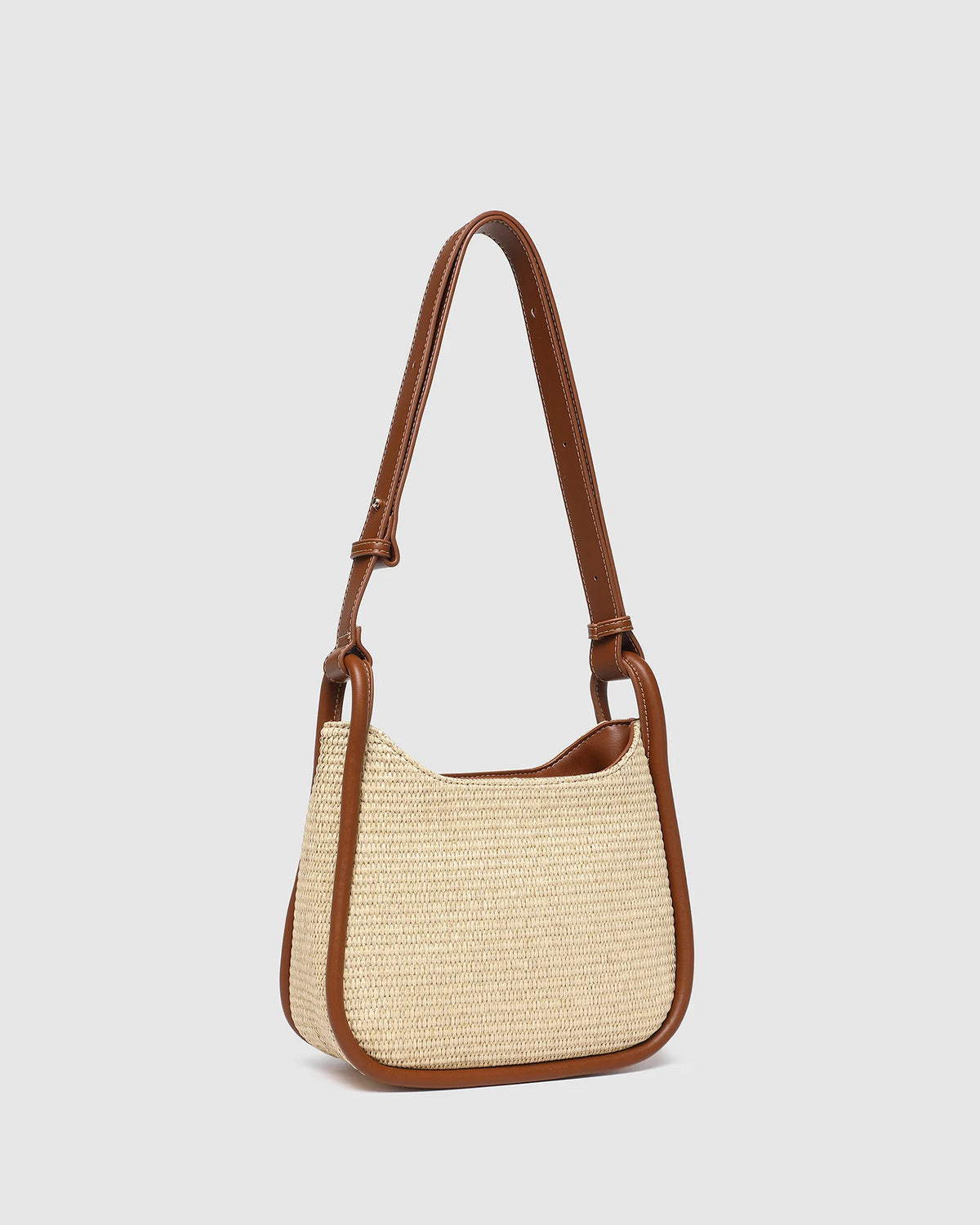 LOUENHIDE Clare Raffia Shoulder Bag