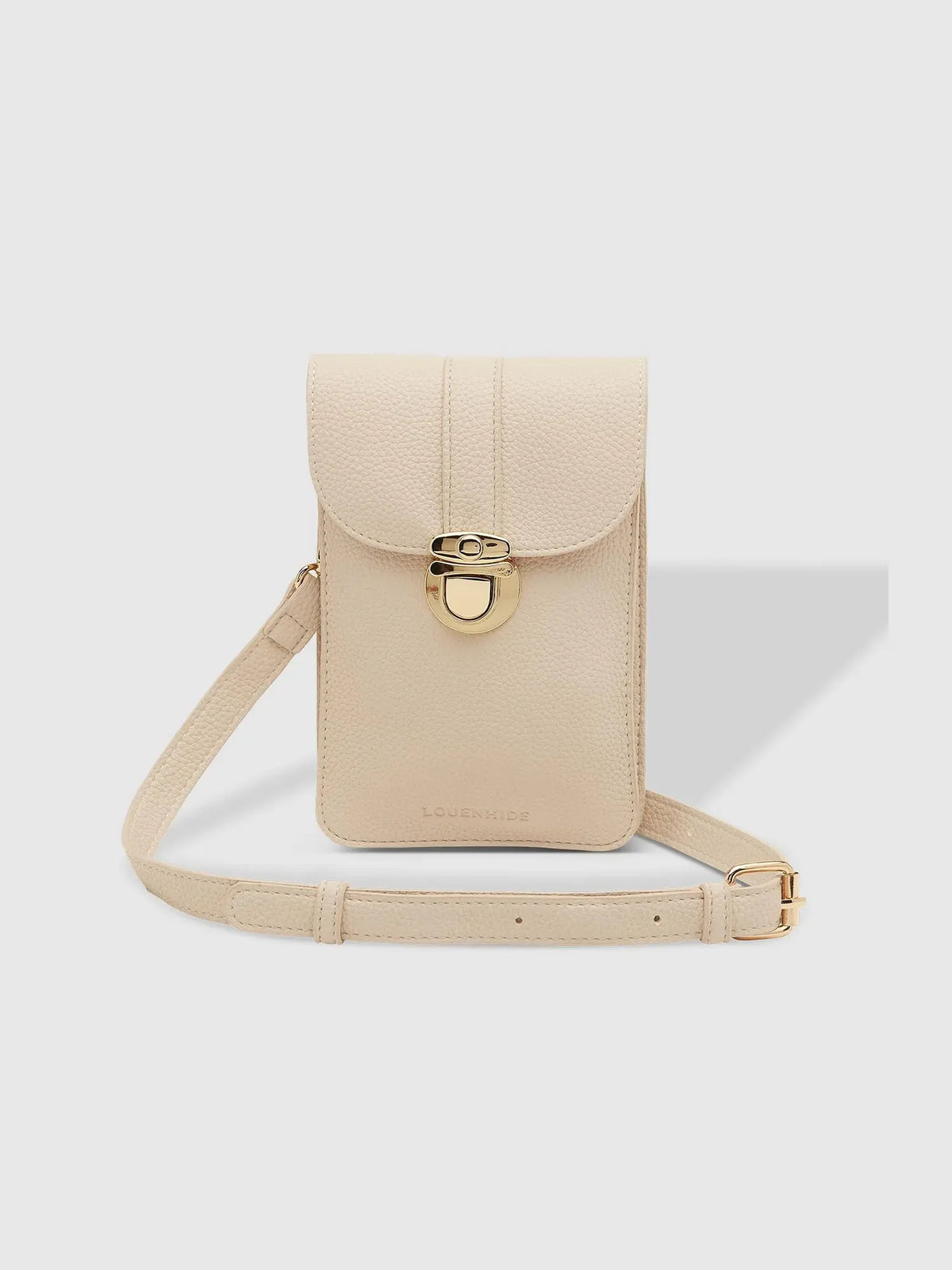 LOUENHIDE fontaine phone crossbody bag in linen