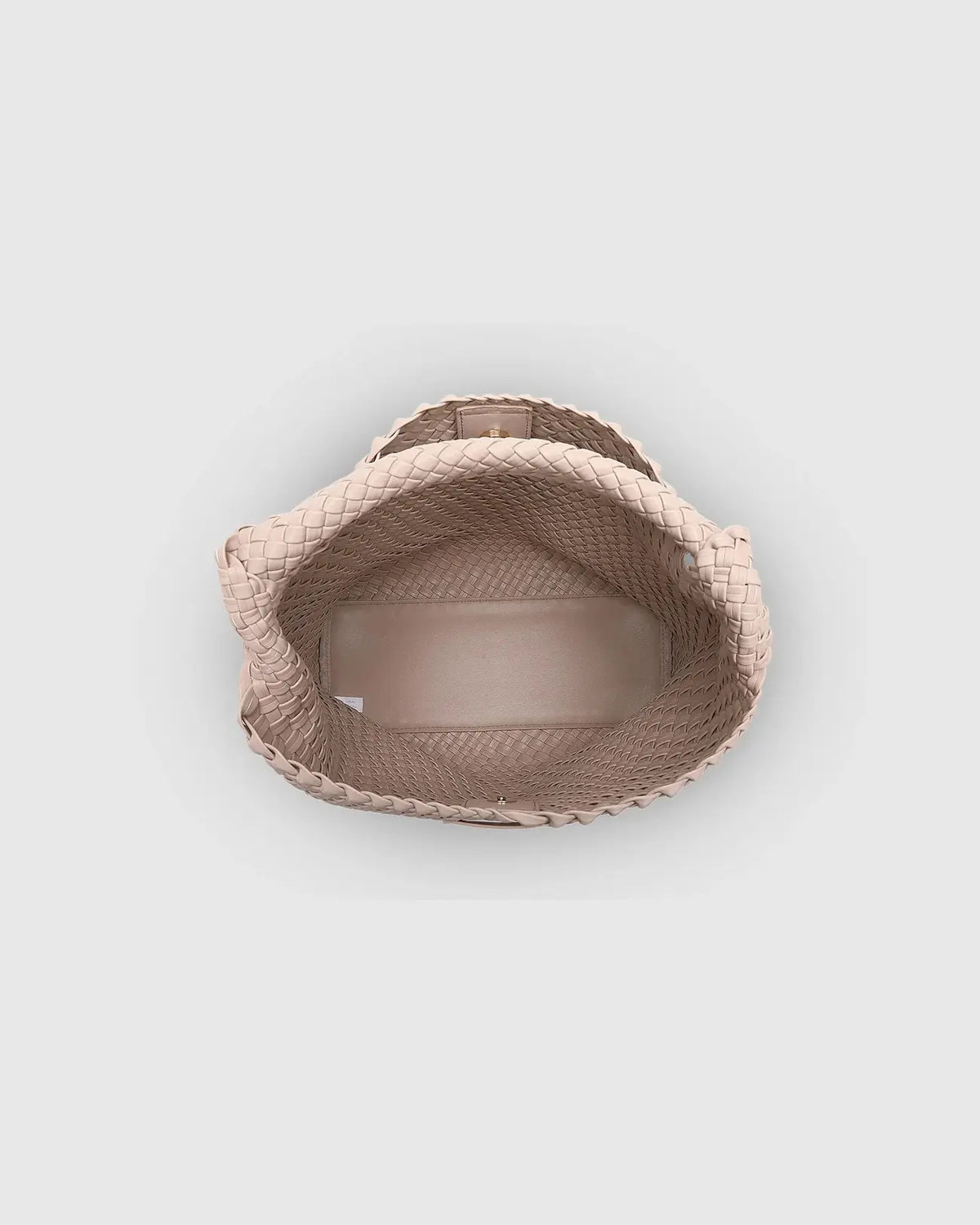 LOUENHIDE Gabby Woven Tote Bag in Malt