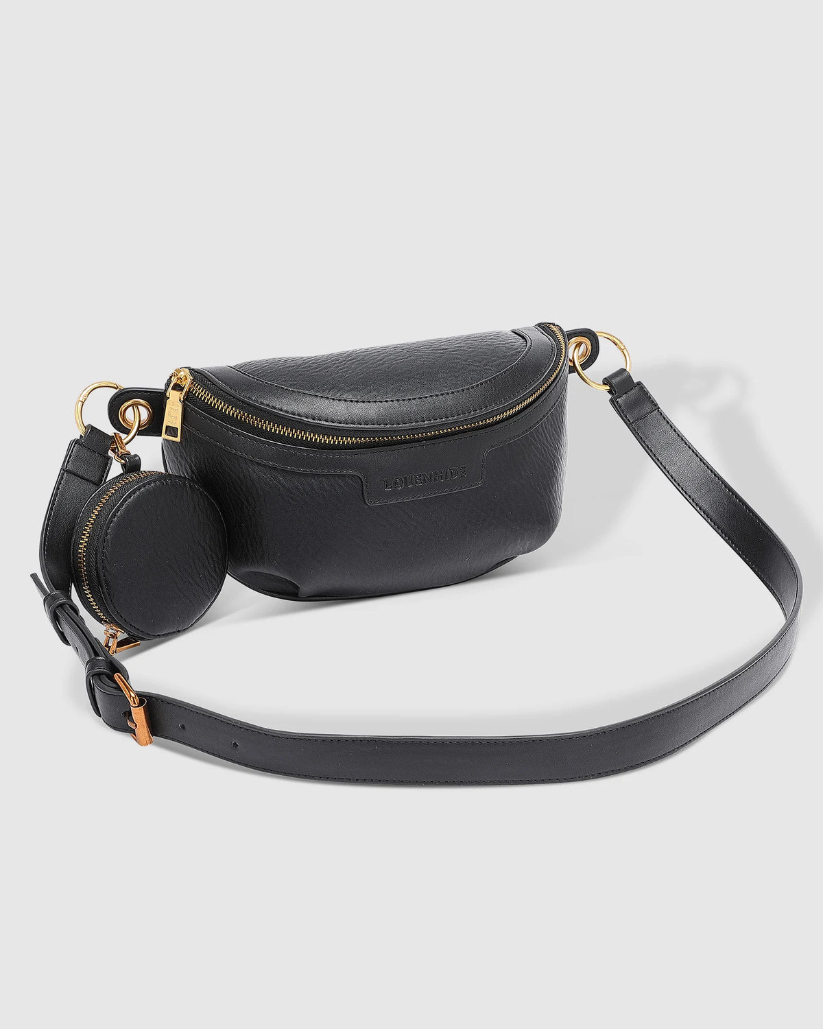 LOUENHIDE Joey Sling Bag in Black