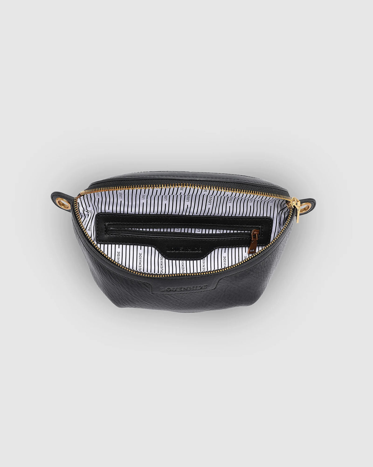 LOUENHIDE Joey Sling Bag in Black