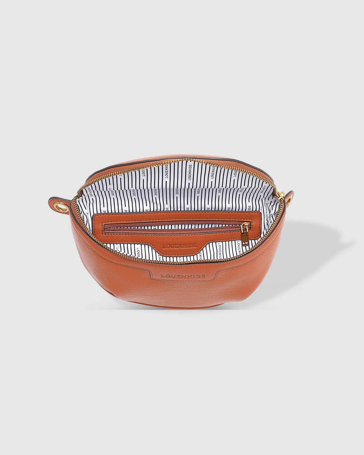 LOUENHIDE Joey Sling Bag in Tan