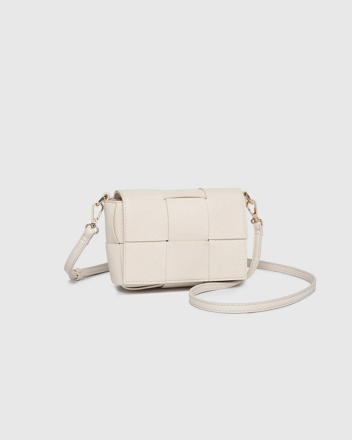 LOUENHIDE Josephine Crossbody Bag in Vanilla