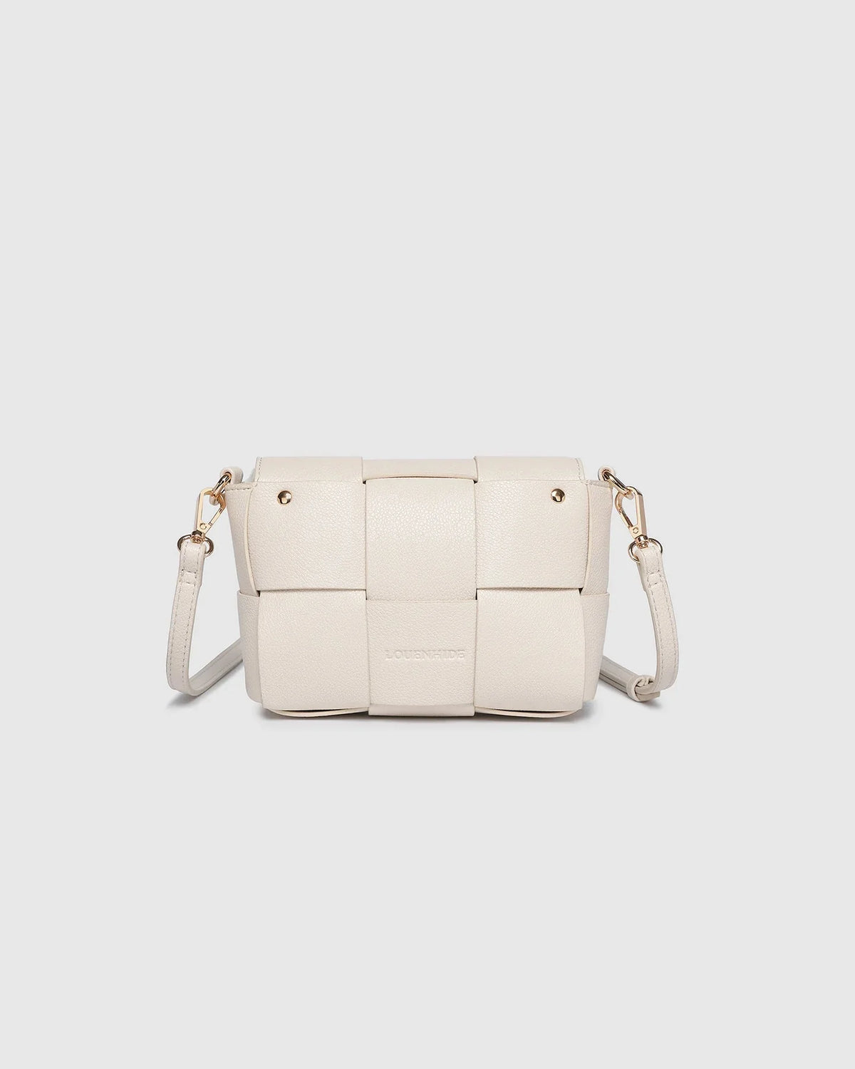 LOUENHIDE Josephine Crossbody Bag in Vanilla