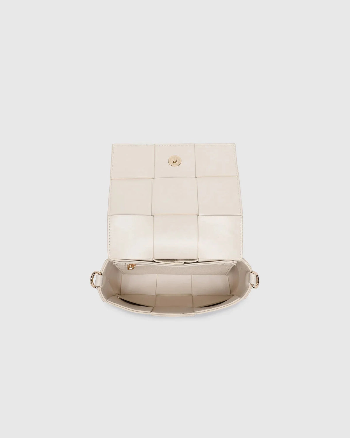 LOUENHIDE Josephine Crossbody Bag in Vanilla