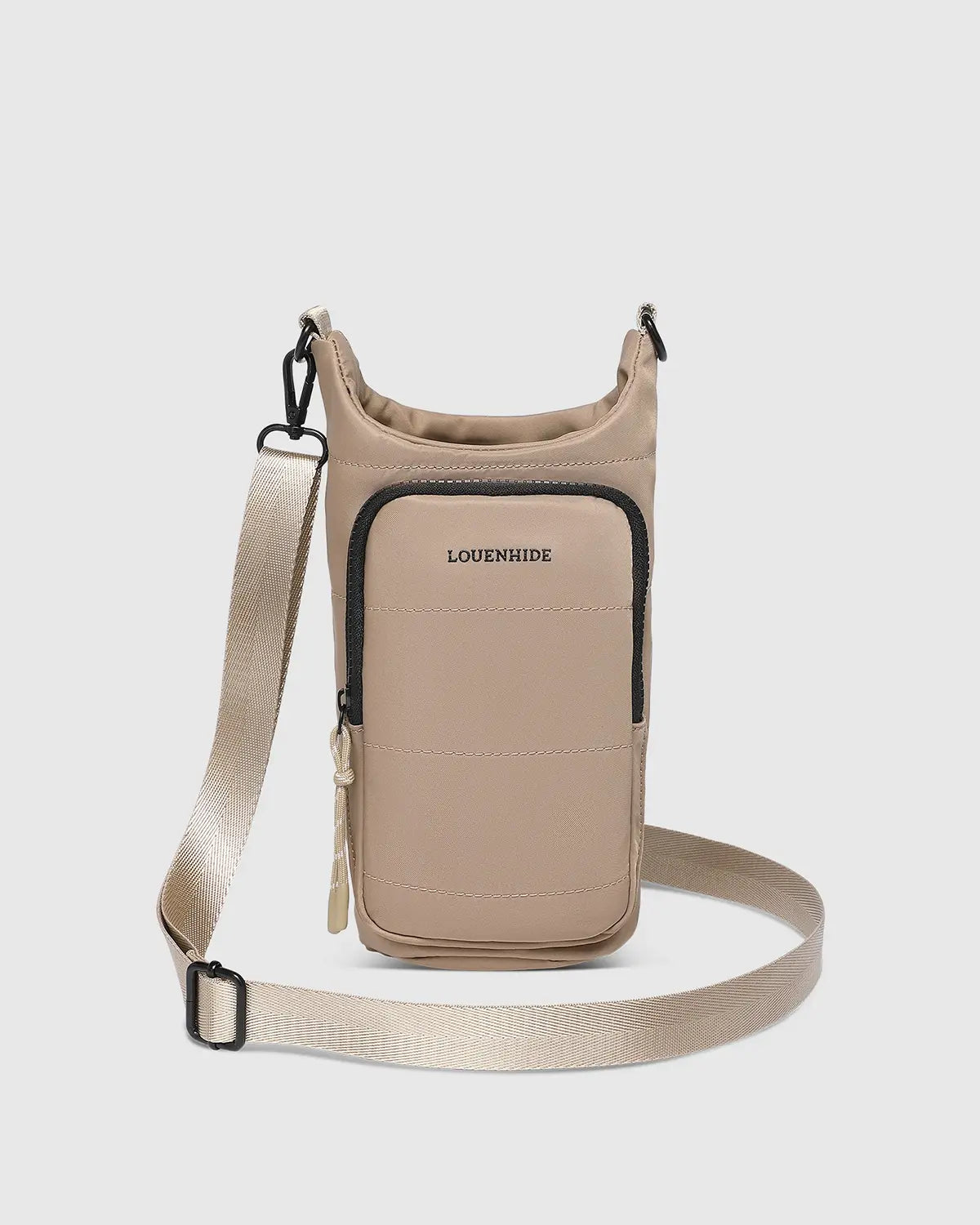LOUENHIDE Miami Water Bottle Bag in Coffee