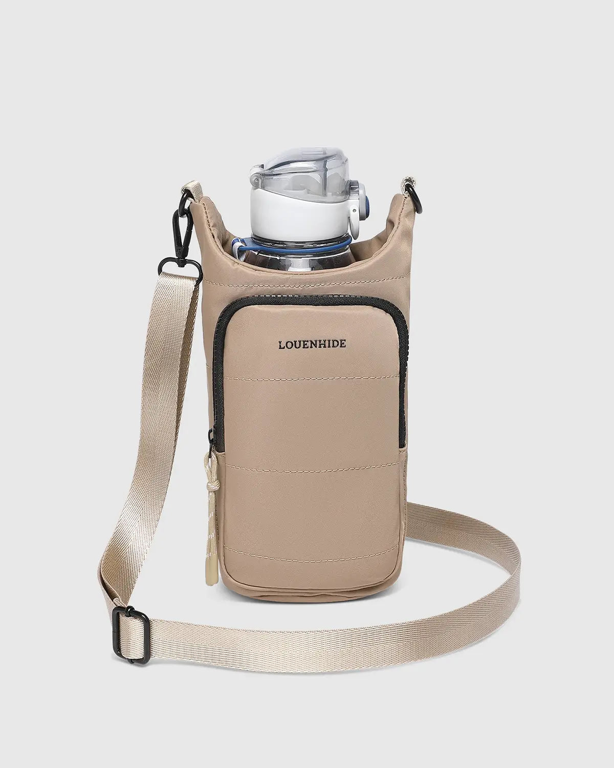 LOUENHIDE Miami Water Bottle Bag in Coffee