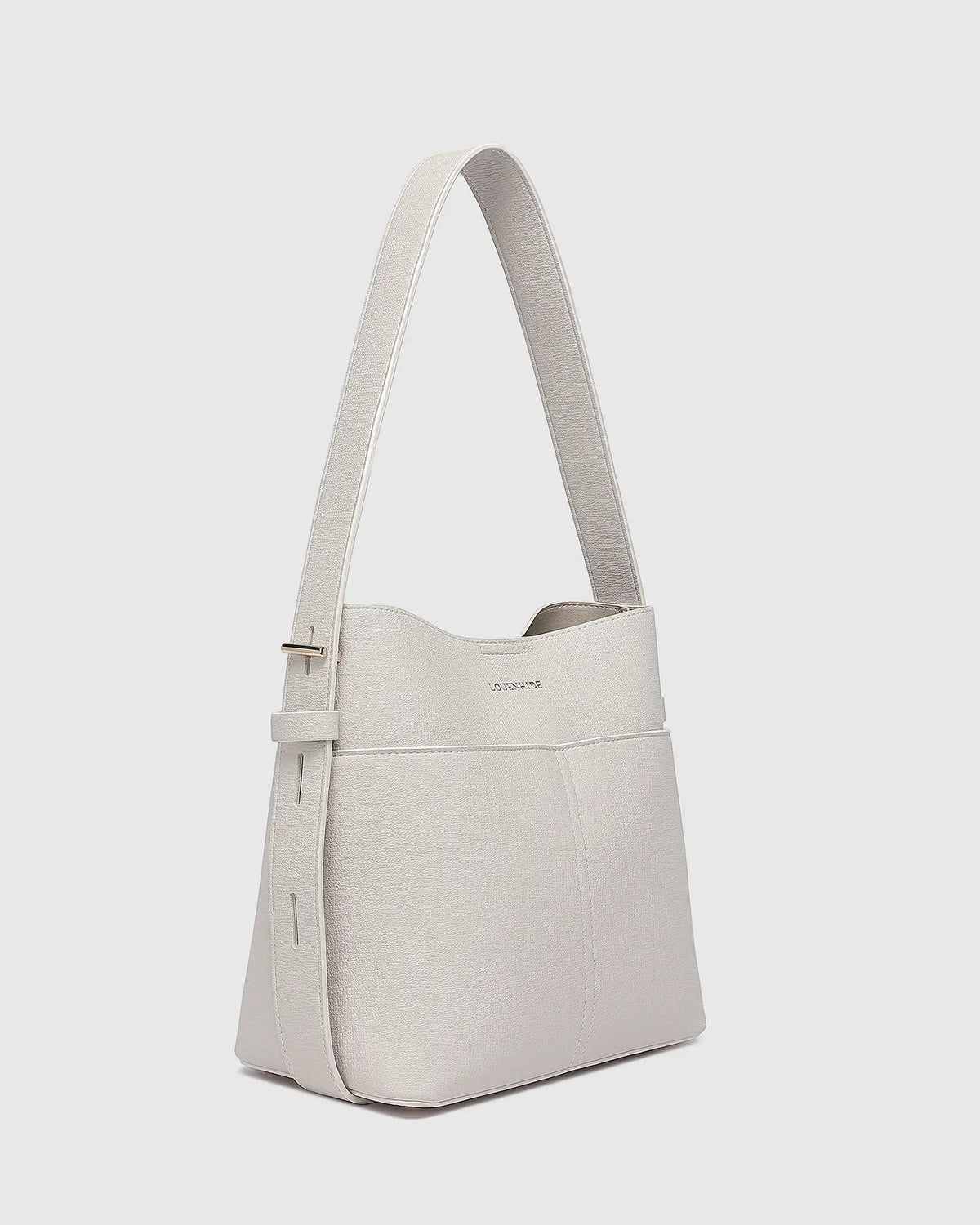LOUENHIDE Samantha Handbag in Vanilla