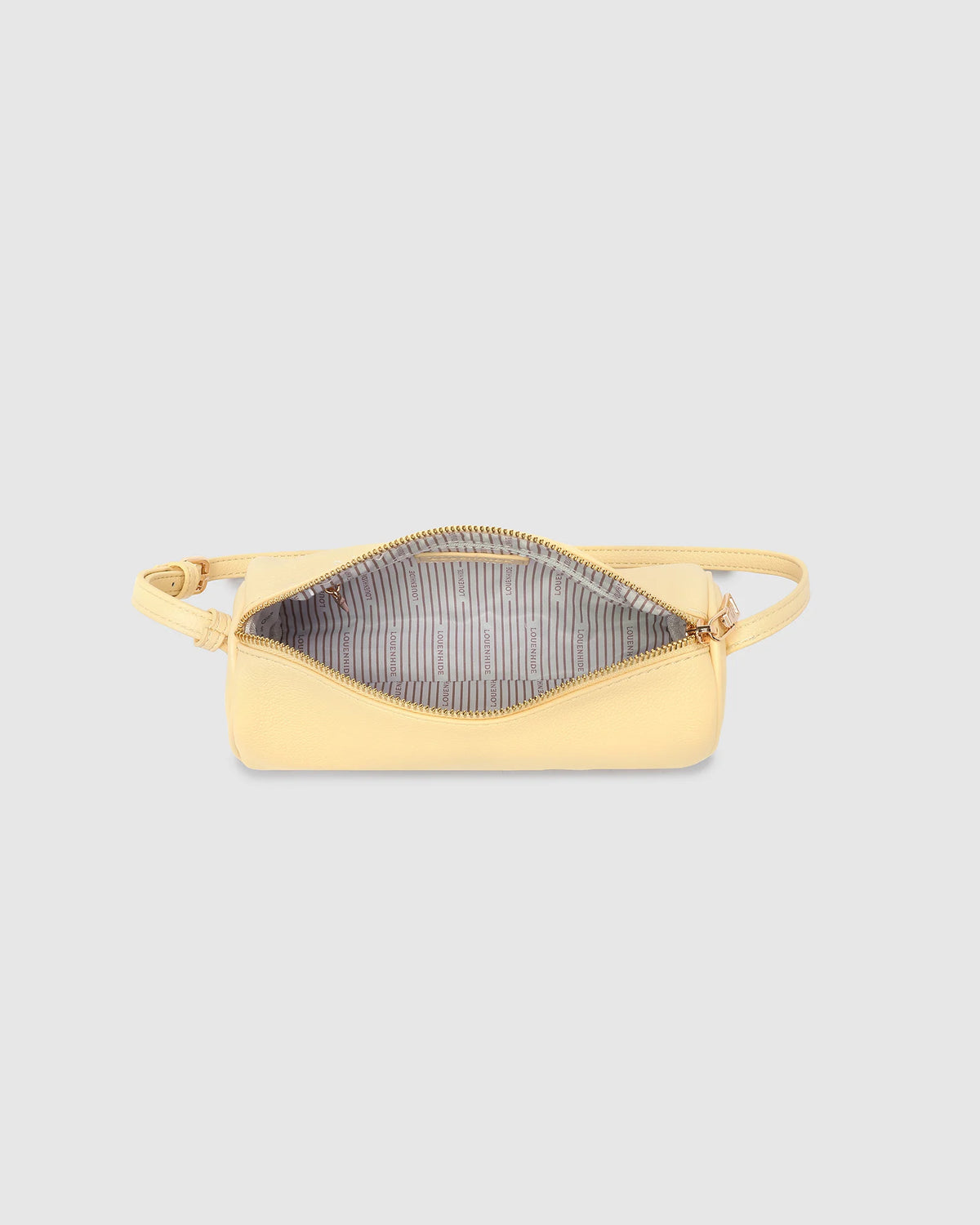 LOUENHIDE Serena Shoulder Bag in Butter Yellow