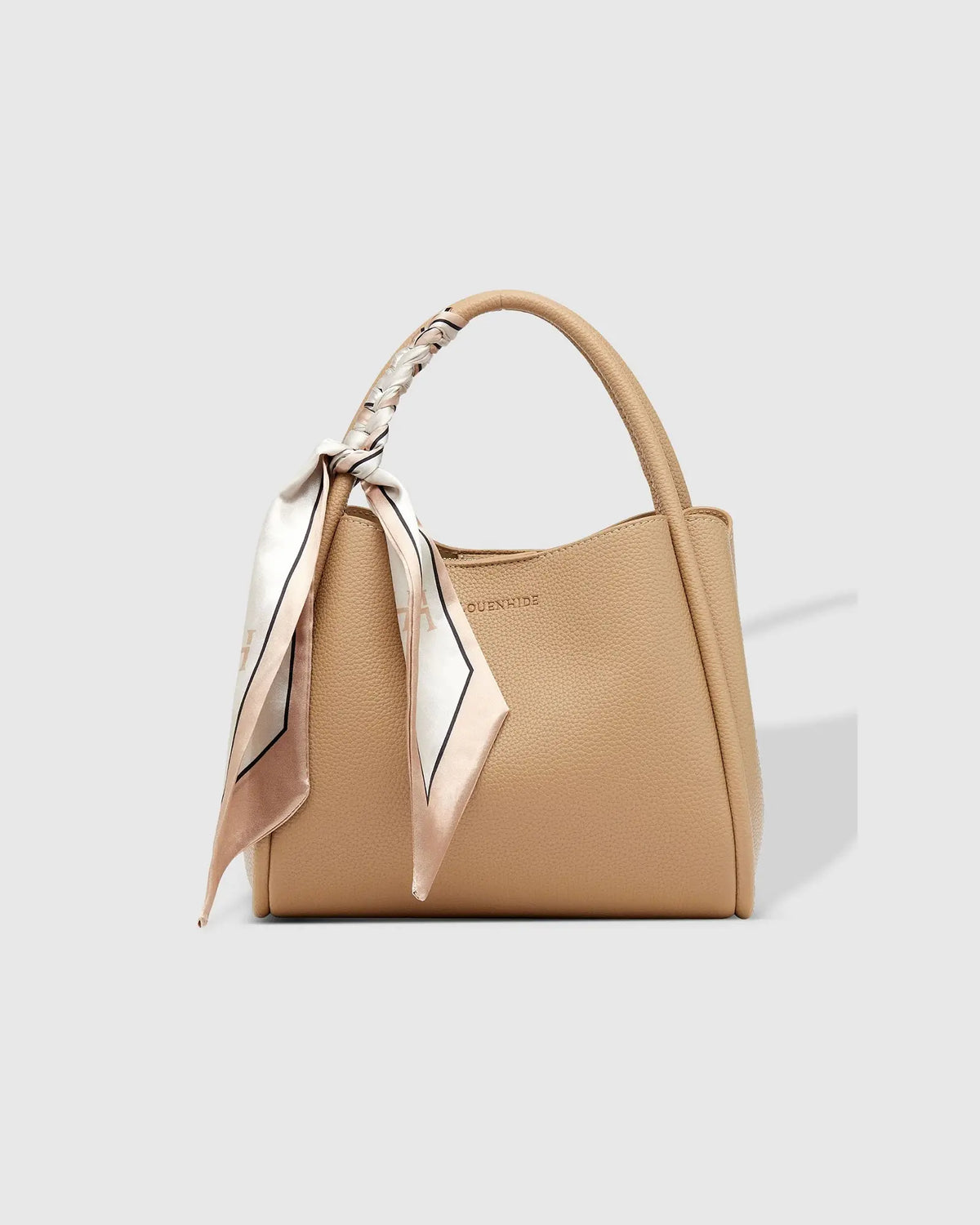LOUENHIDE Steffie Mini Tote Bag in Biscuit