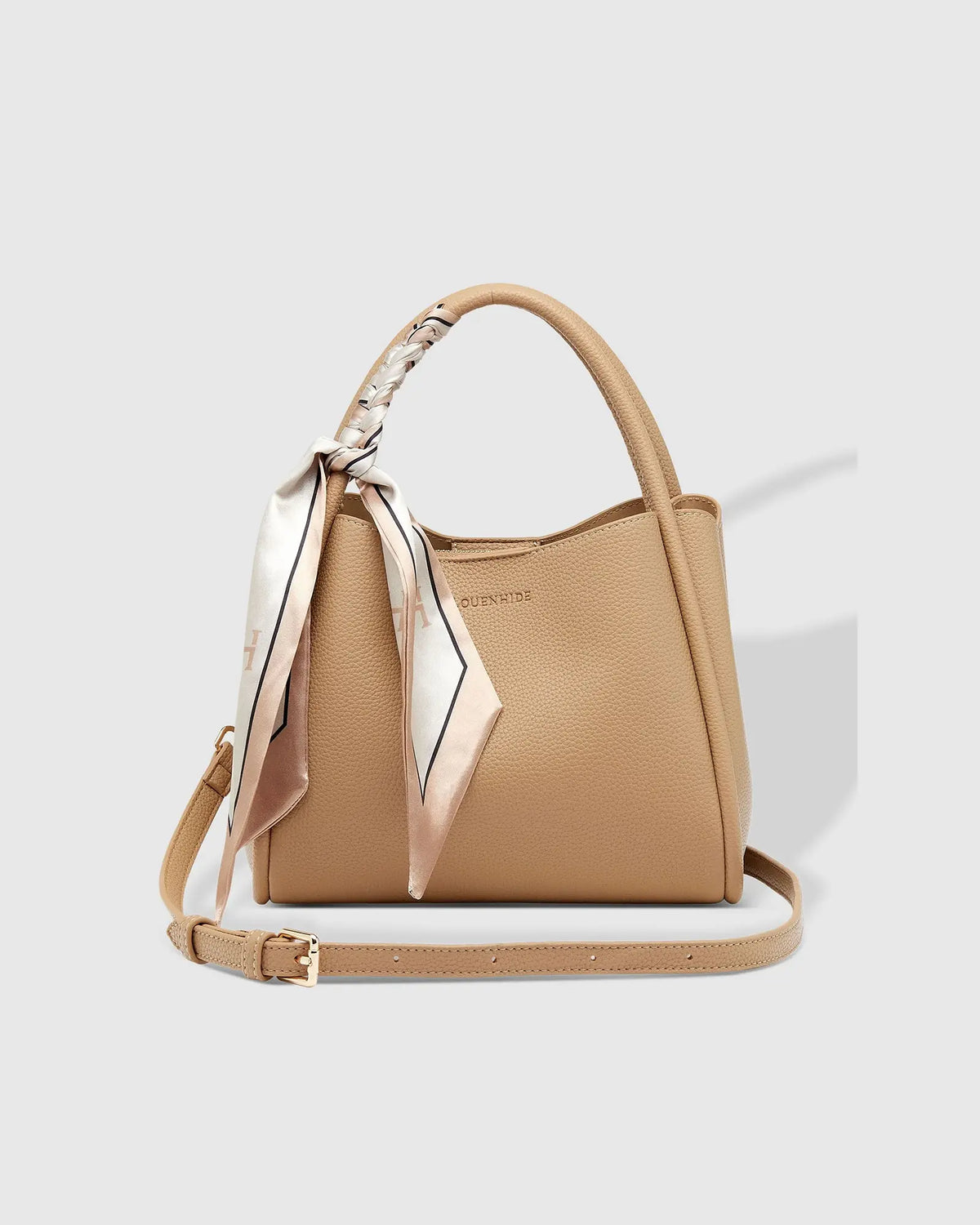 LOUENHIDE Steffie Mini Tote Bag in Biscuit