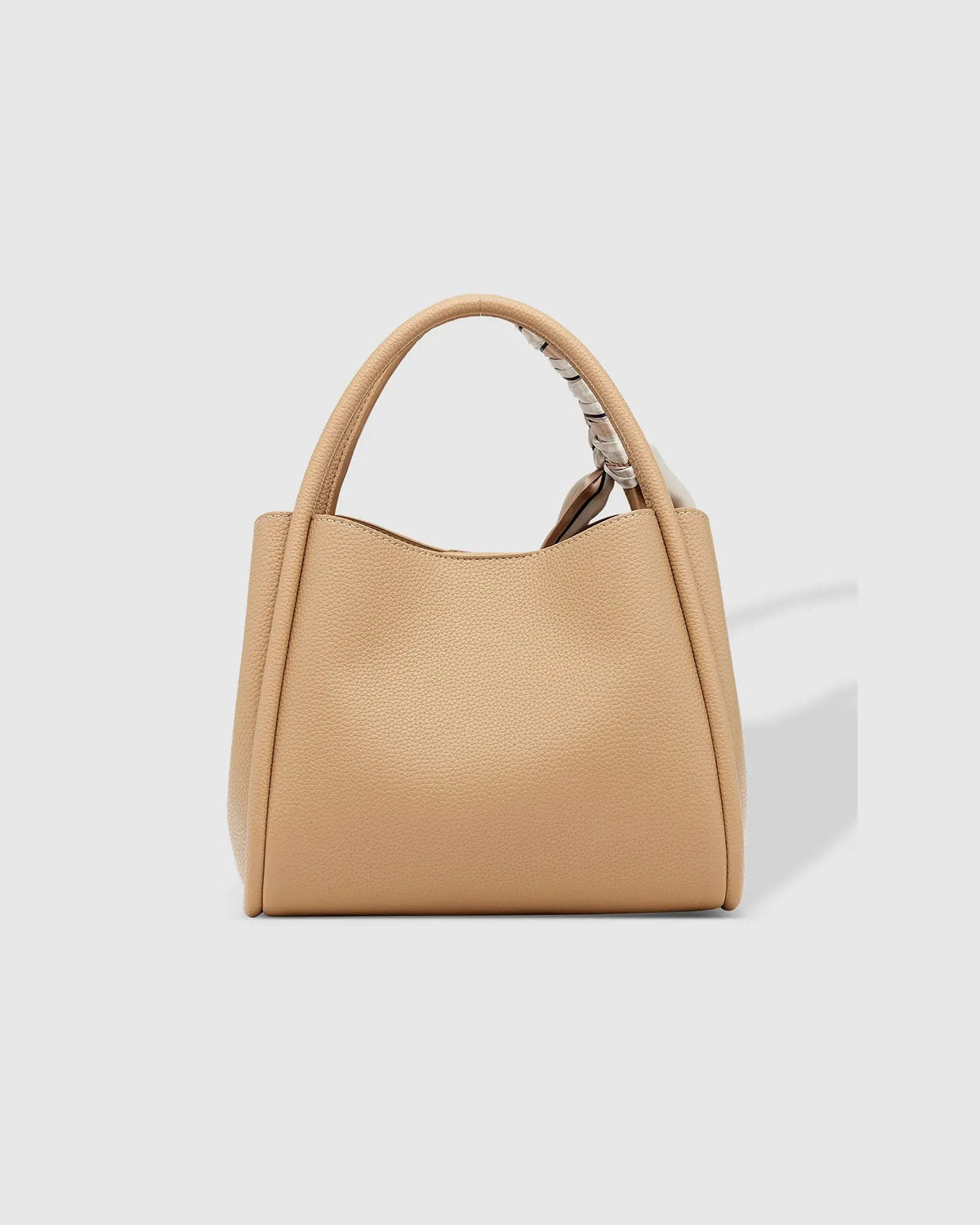 LOUENHIDE Steffie Mini Tote Bag in Biscuit