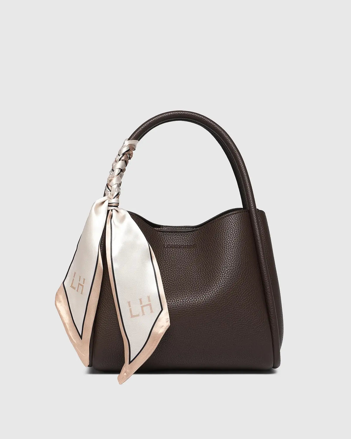 LOUENHIDE Steffie Mini Tote Bag in Chocolate