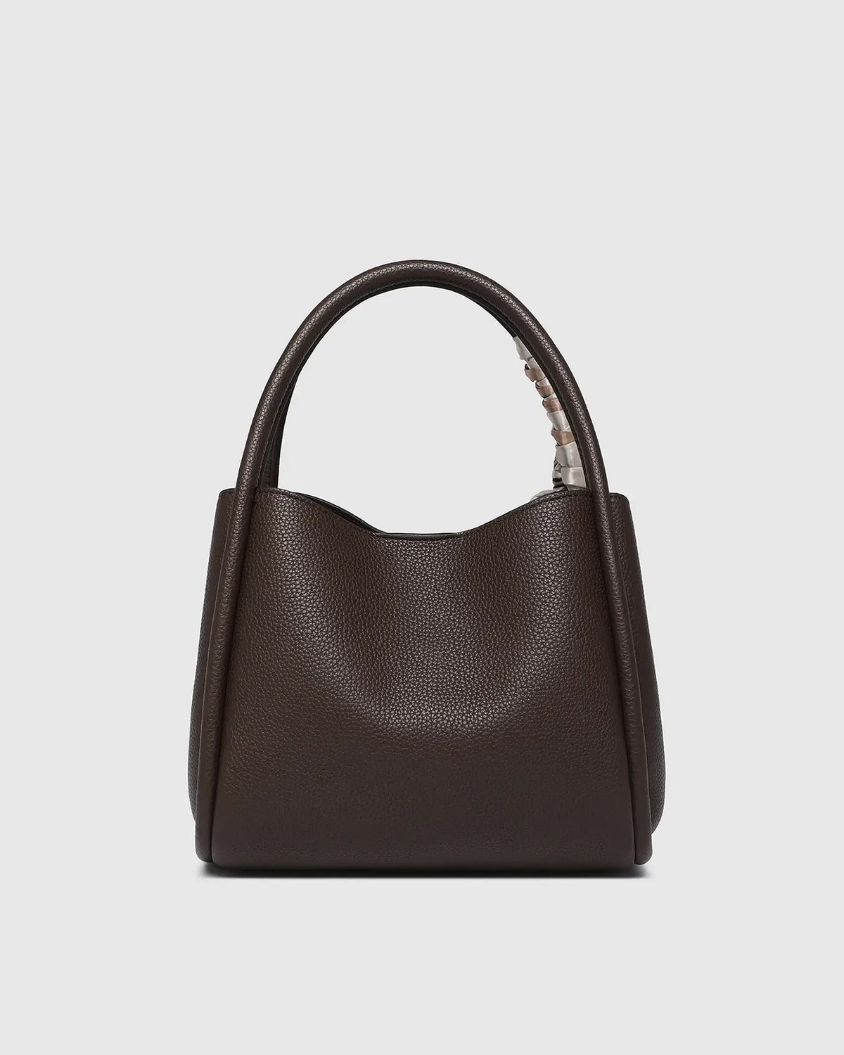 LOUENHIDE Steffie Mini Tote Bag in Chocolate