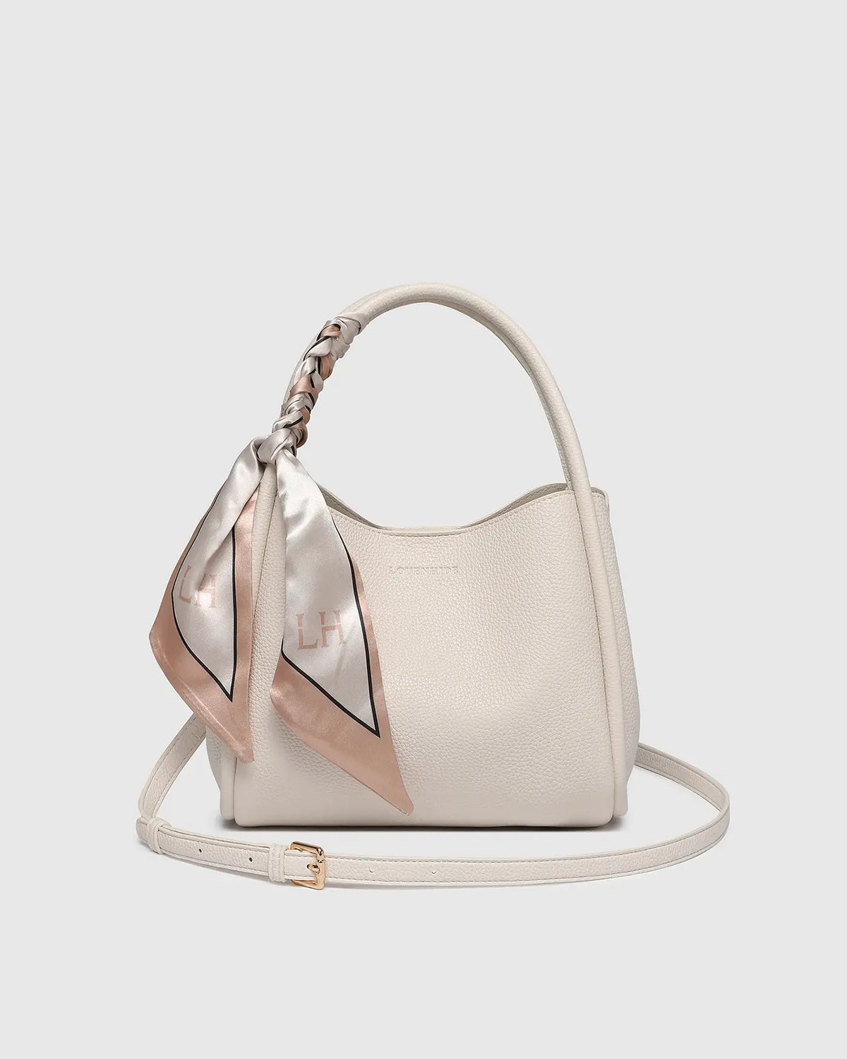 LOUENHIDE Steffie Mini Tote Bag in Vanilla