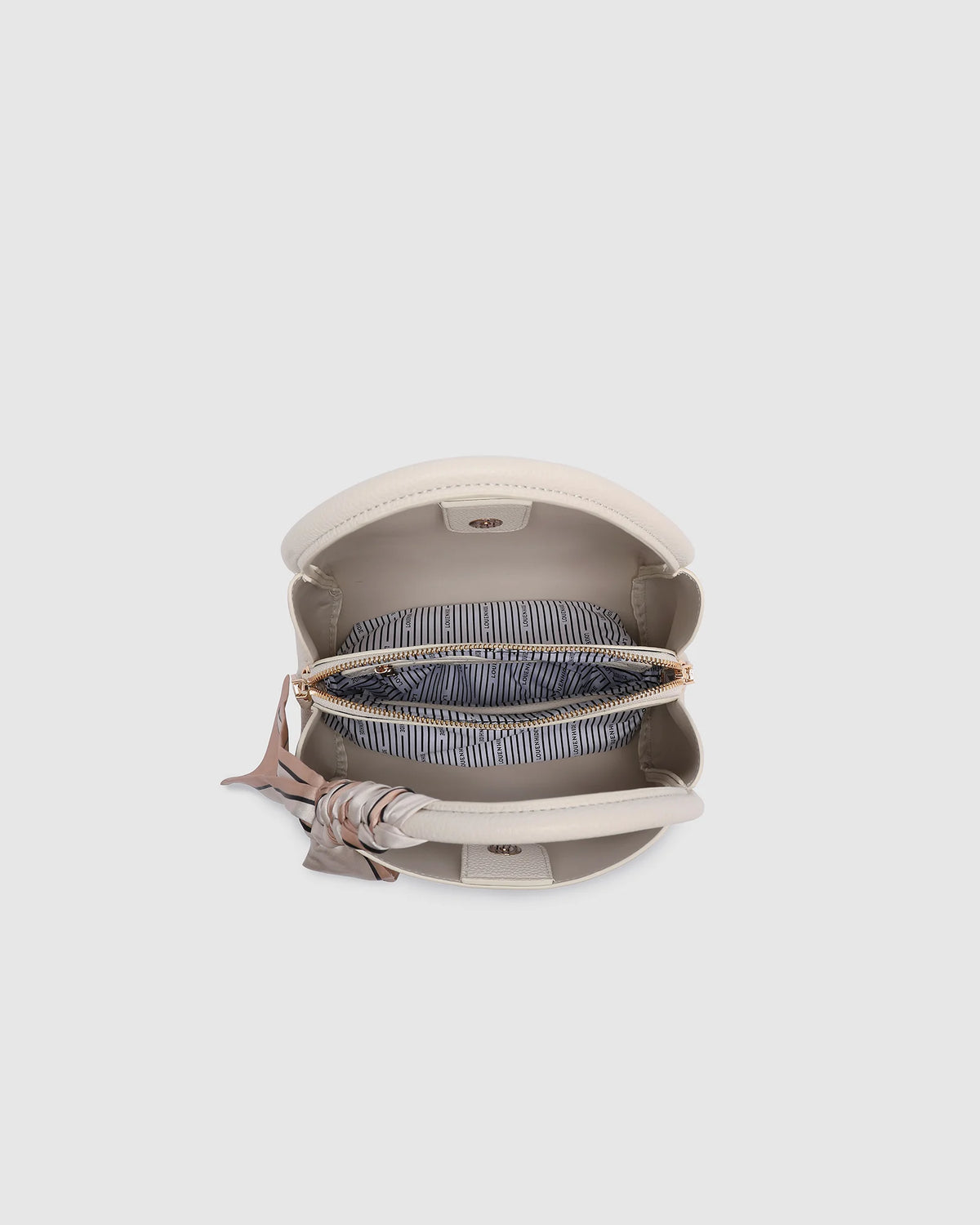 LOUENHIDE Steffie Mini Tote Bag in Vanilla
