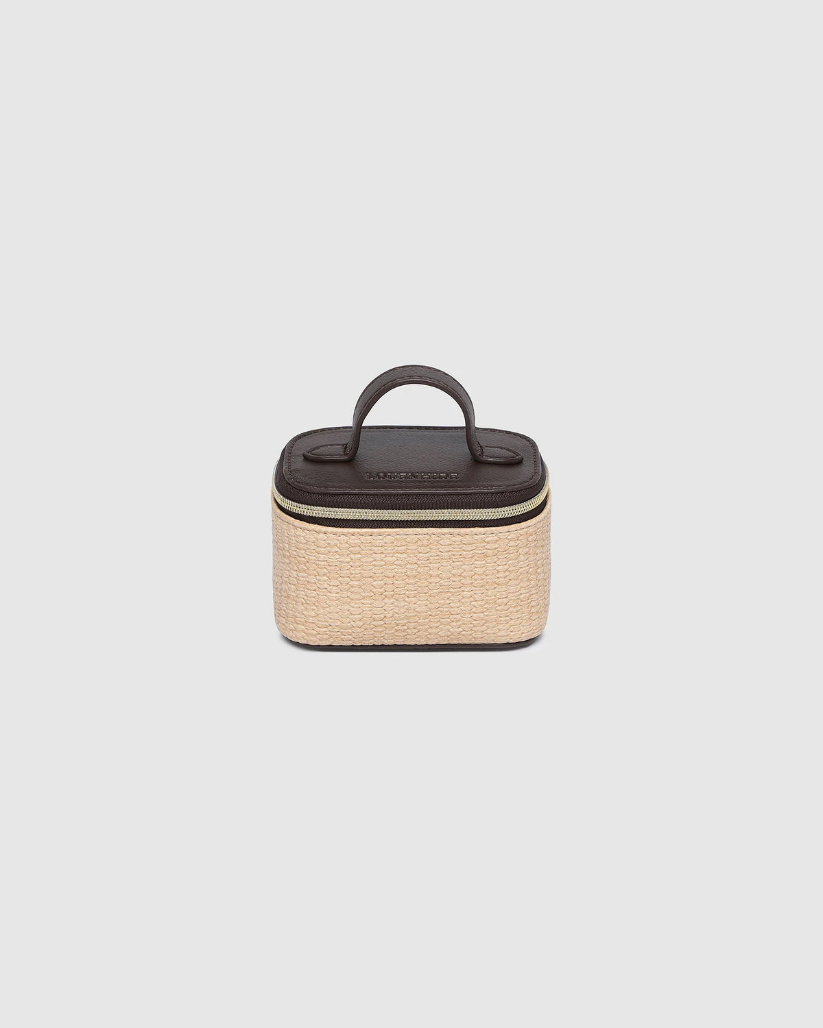 LOUENHIDE Trudy Jewelry Box in Natural Chocolate