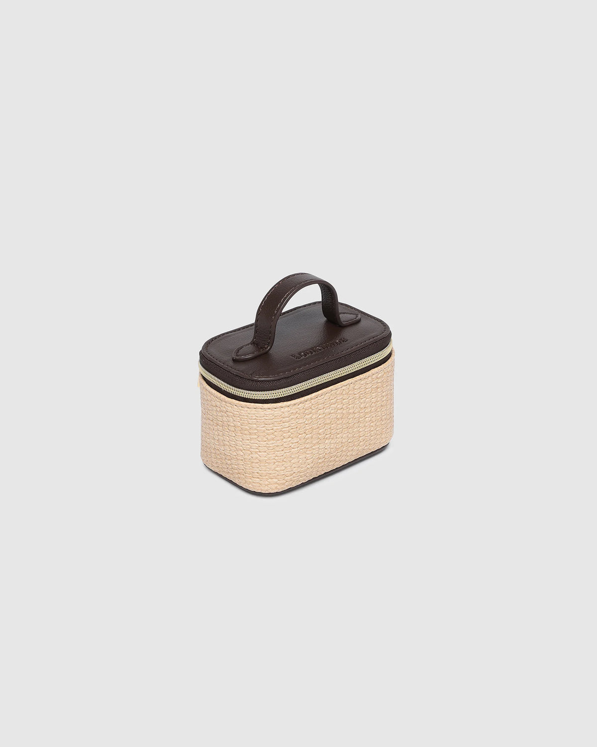 LOUENHIDE Trudy Jewelry Box in Natural Chocolate