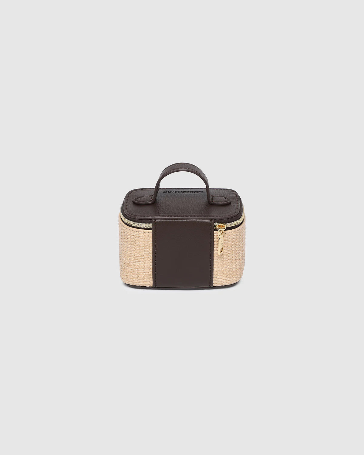 LOUENHIDE Trudy Jewelry Box in Natural Chocolate