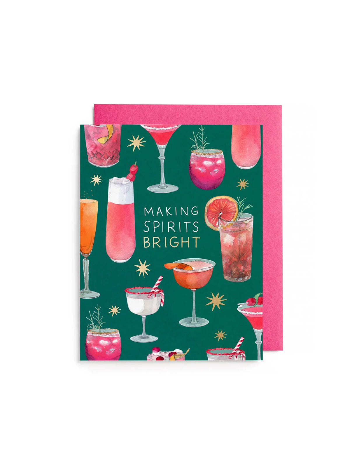 Making Spirits Bright Greeting Card