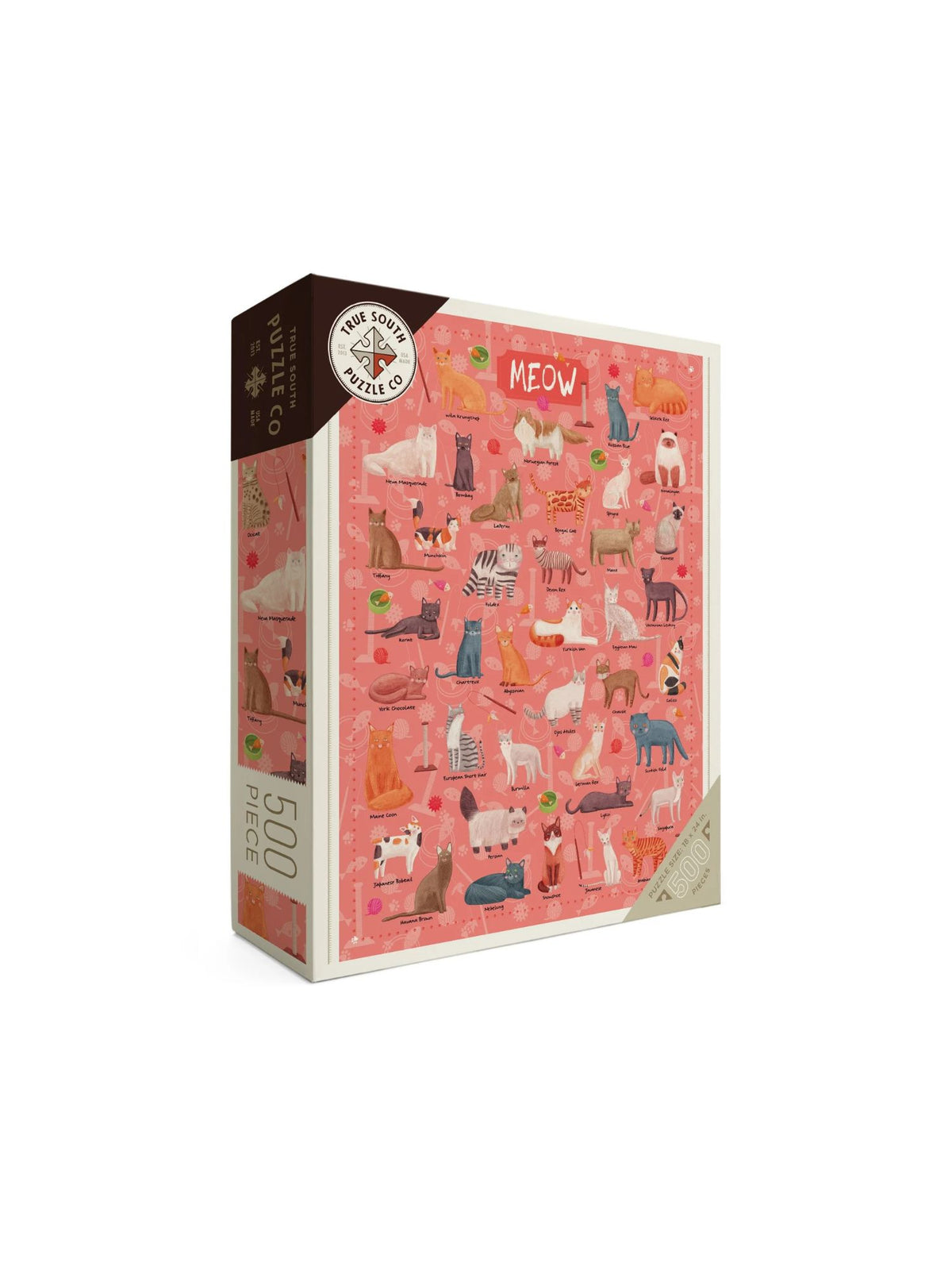 Meow 500 Piece Puzzle