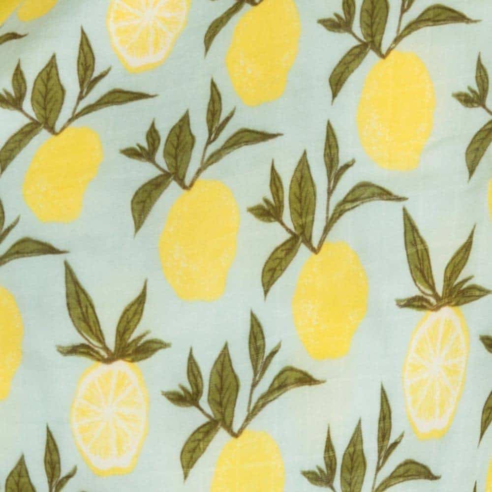 Milkbarn Lemon Big Lovey Three-Layer Muslin Blanket