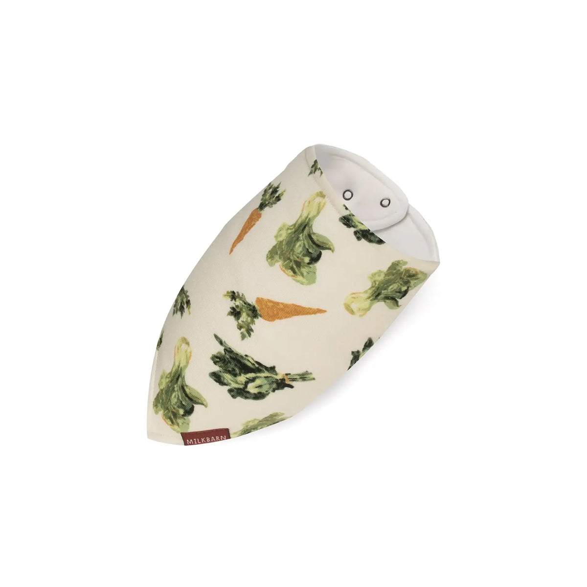 Milkbarn Organic Cotton Kerchief Bib Fresh Veggies