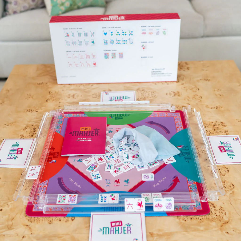 Mini Mahjer Mahjong Complete Game Rackin' Rosie Edition