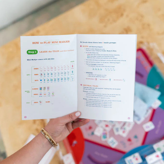 Mini Mahjer Mahjong Complete Game Rackin' Rosie Edition