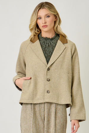 Canyon Edge Mixed Media Jacket