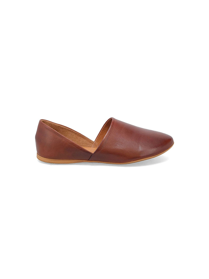 Miz Mooz Kimmy Slip On Flat in brandy 