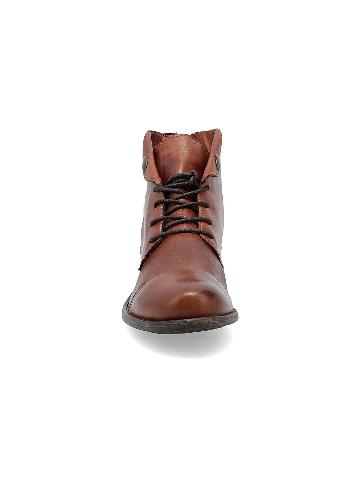 Miz Mooz Lennox Lace Up Ankle Boot in brandy 