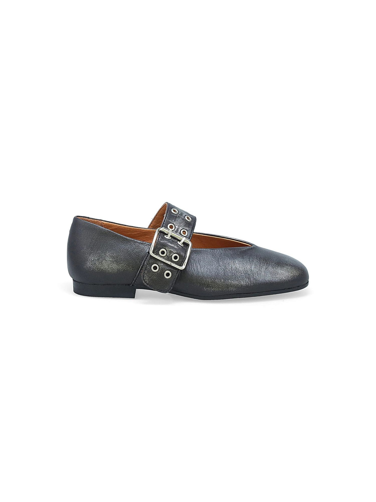 Miz Mooz Zephyr Mary Jane in gunmetal