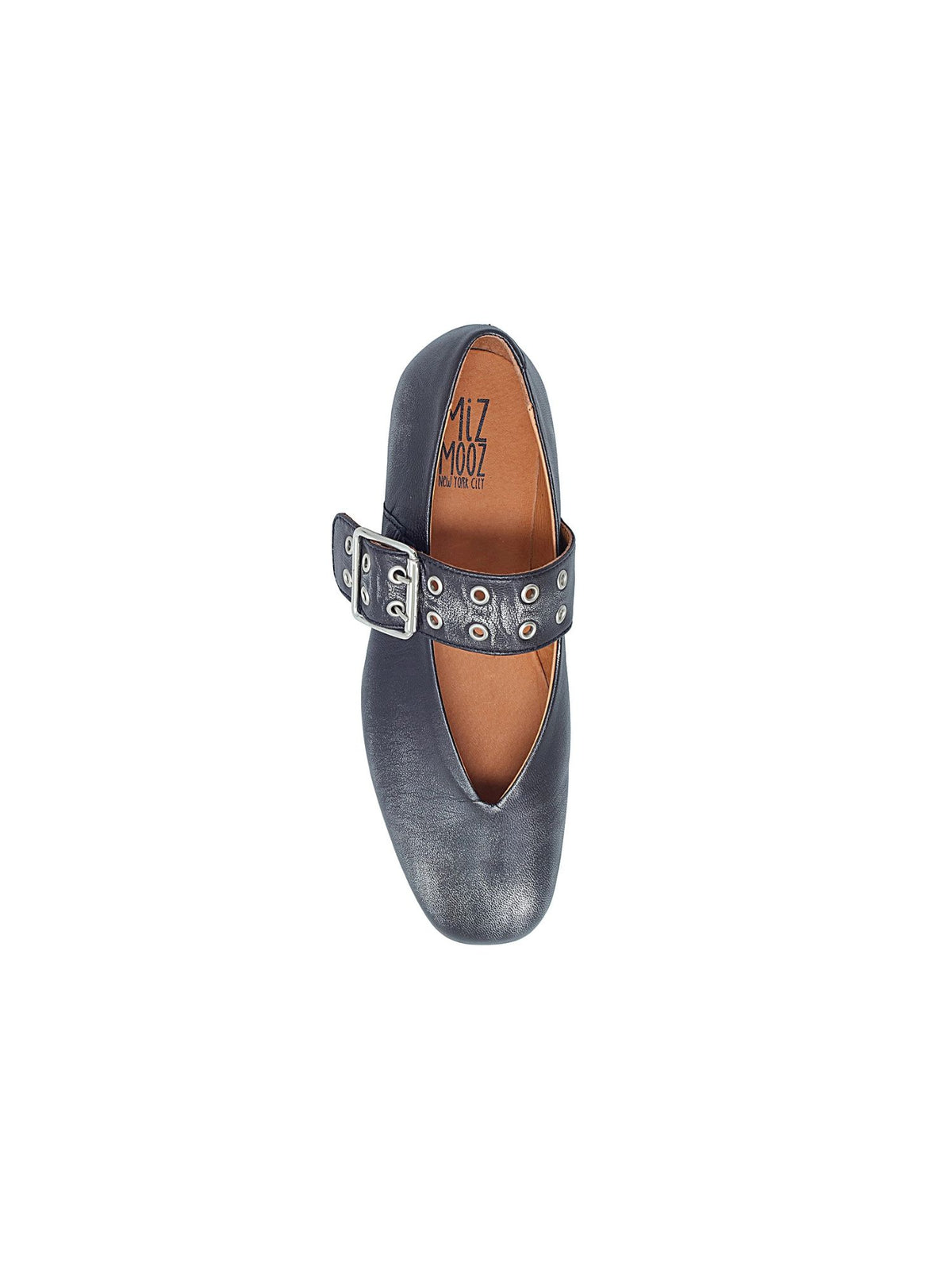 Miz Mooz Zephyr Mary Jane in gunmetal