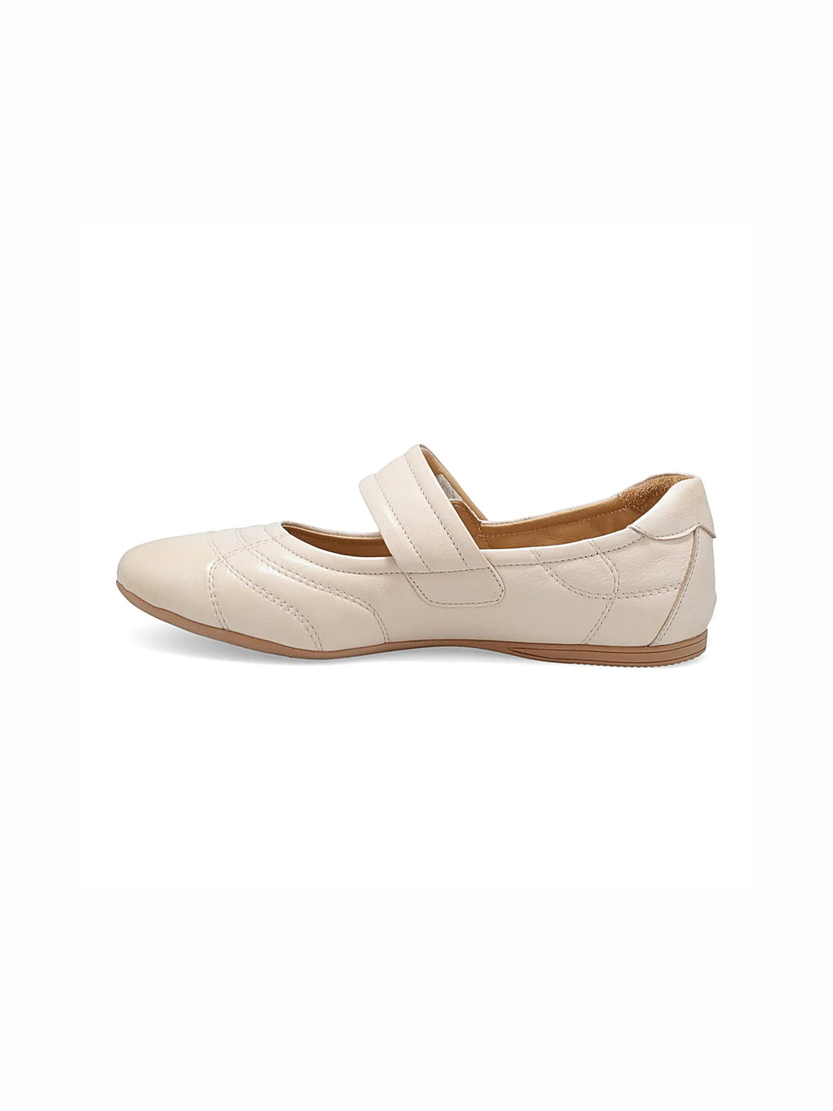 Miz Mooz Karin Mary Jane Ballet Flat Latte