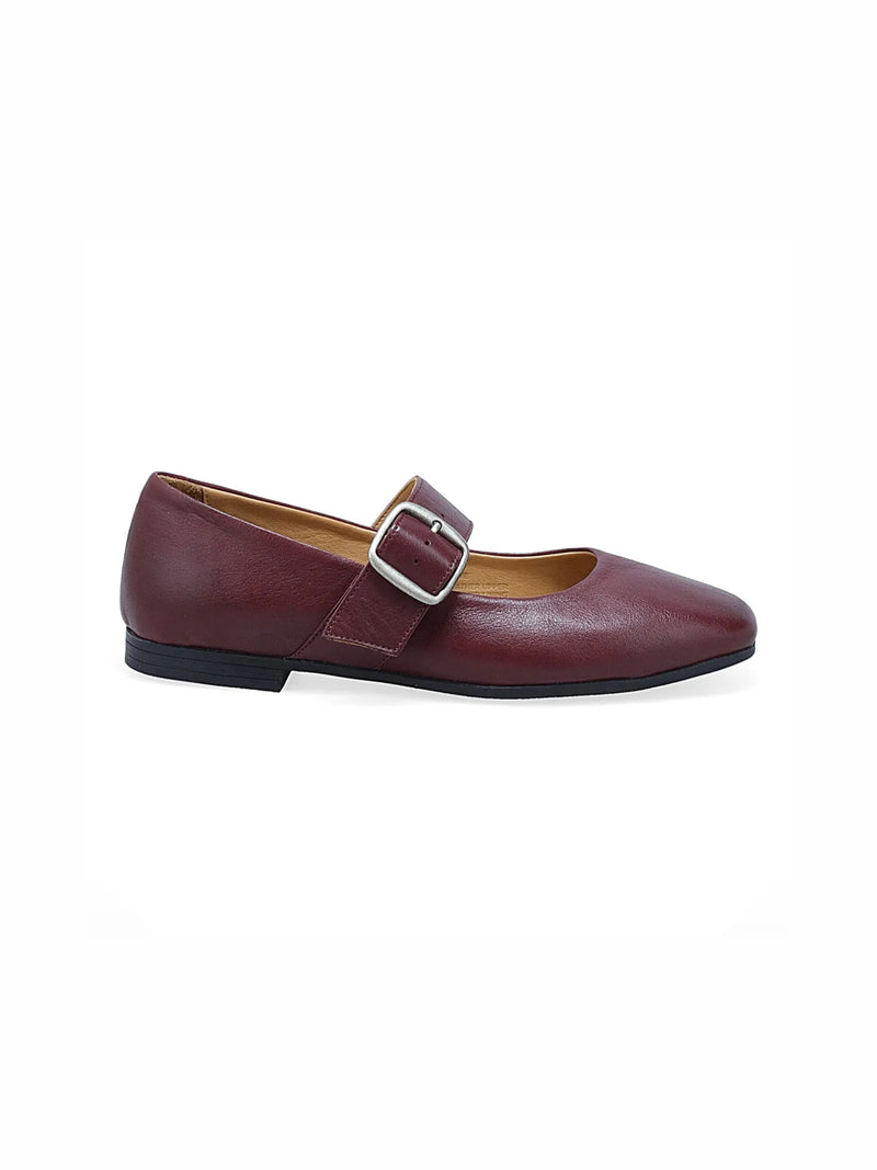 Miz Mooz Zadie Mary Jane Flat Wine