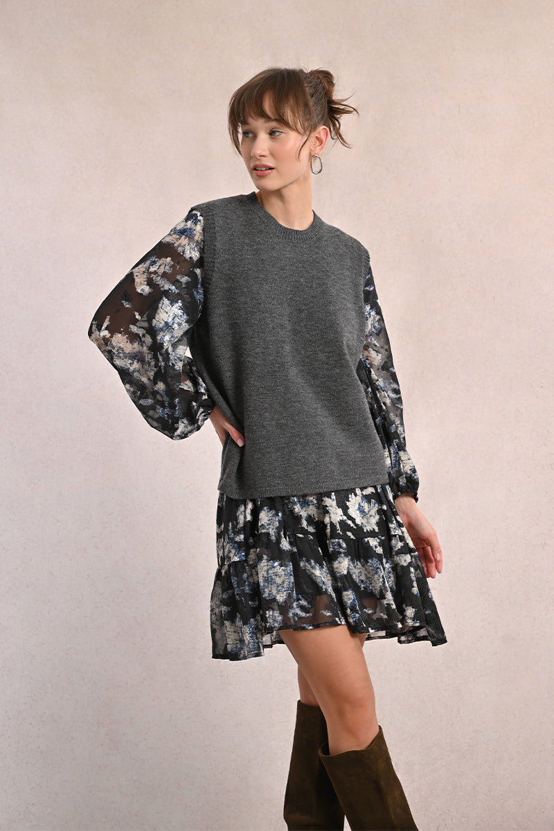 Molly Bracken Knitted Sleeveless Sweater