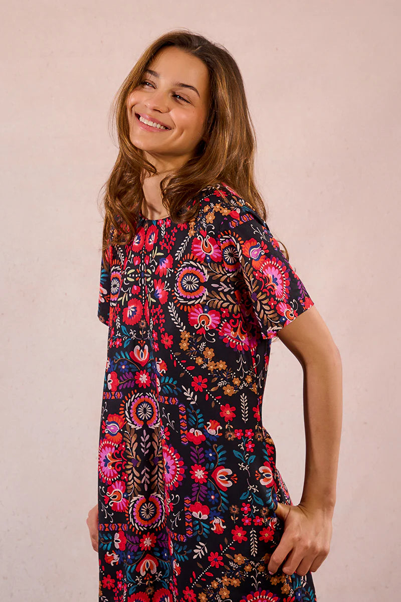 molly bracken ladies woven dress LADIES WOVEN DRESS
