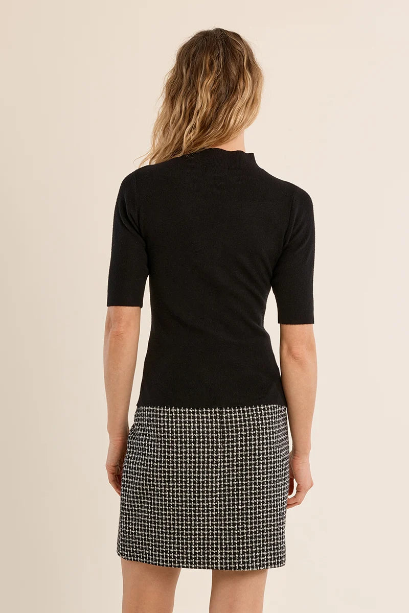 Molly Bracken Turtleneck Sweater black 