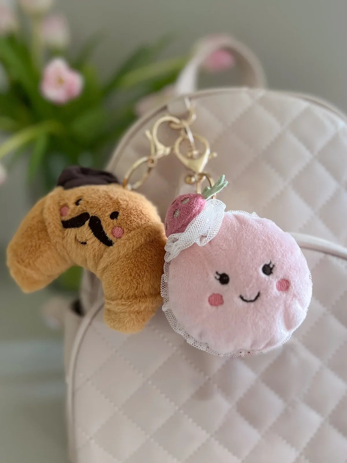 Marie Macaron Bag Charm