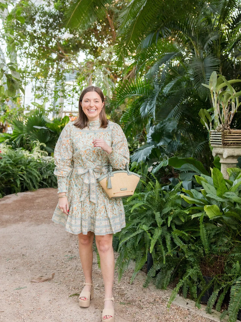 Montemare Palma Crossbody in Blake's Blue Vegan Leather