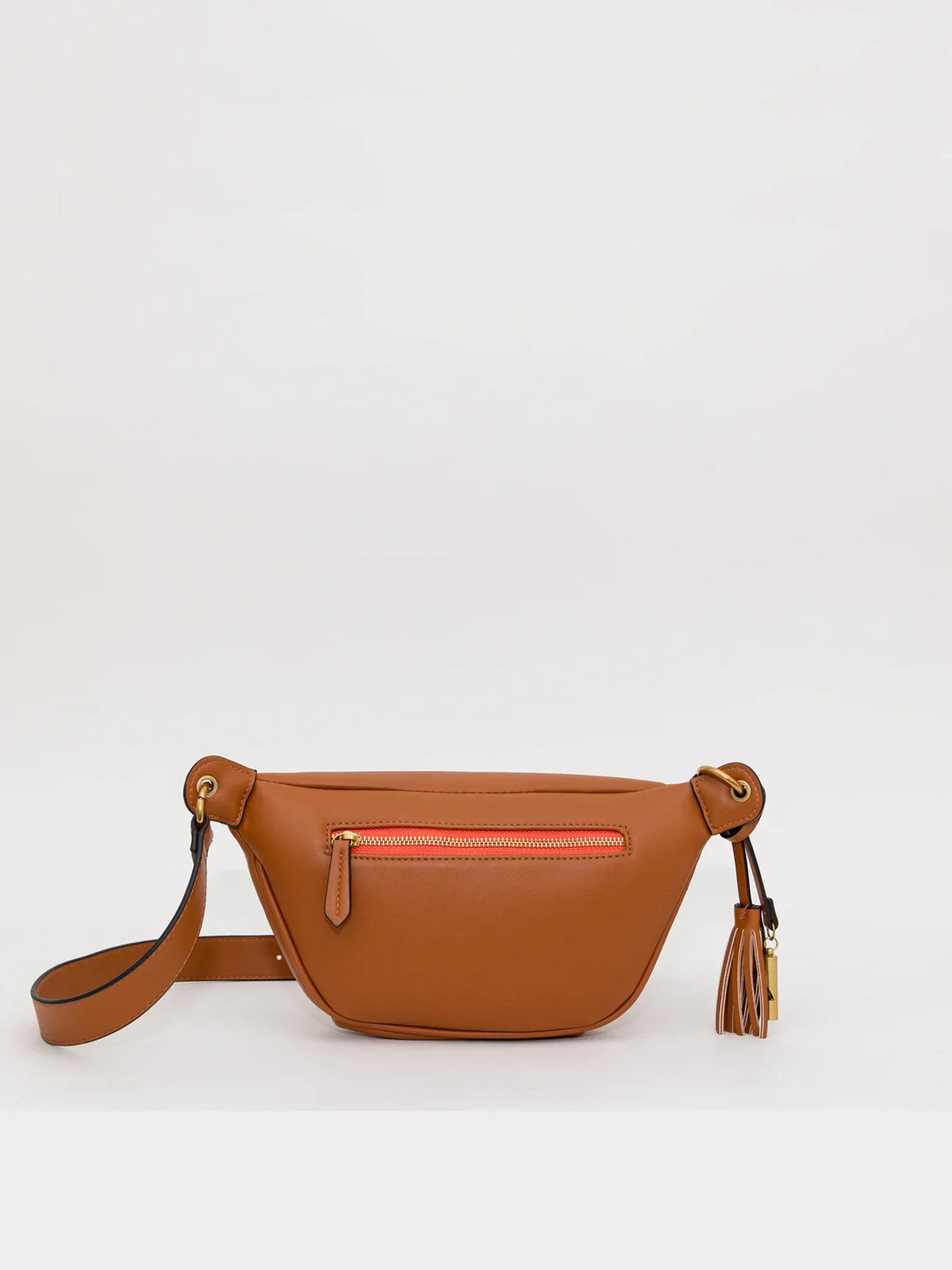 Montemare Roma Sling in Cognac Vegan Leather
