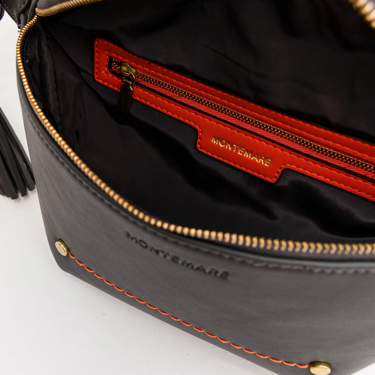 Montemare Roma Sling in Slate Vegan Leather