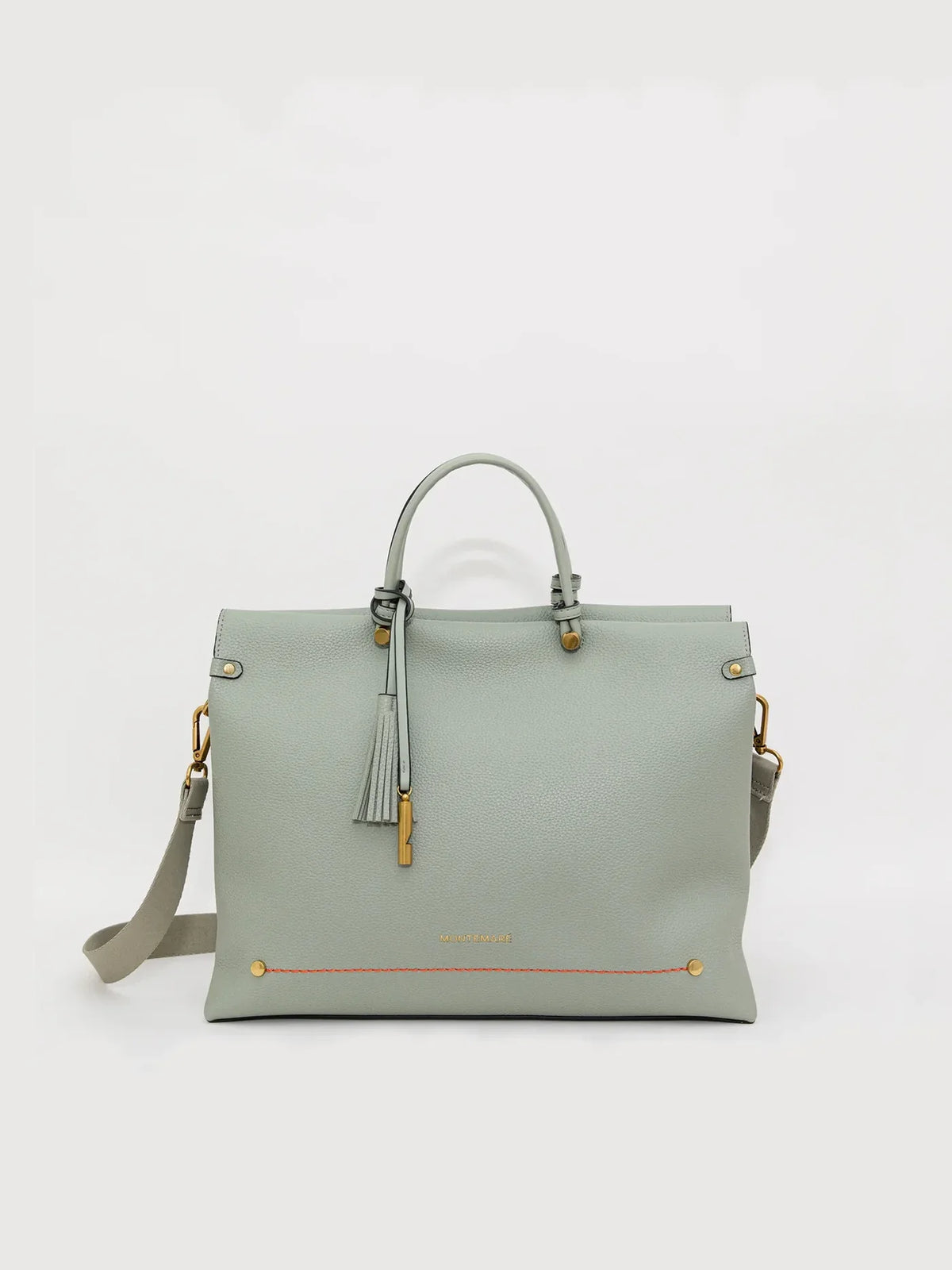 Montemare Vienna Small Carry-On Tote in Blake's Blue Vegan Leather