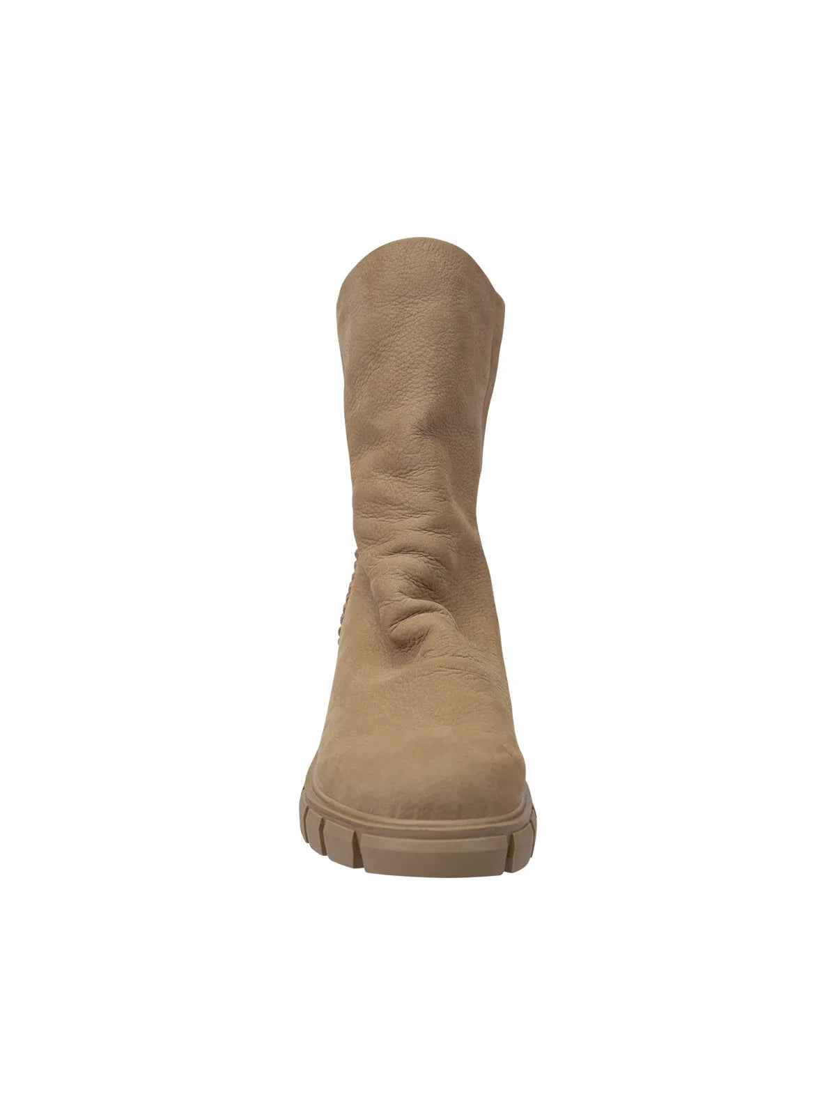 Naked Feet Protocal Slouch Combat Boot Beige